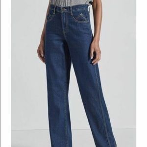 Current/Elliott Full Barrel Scriver Wide Leg